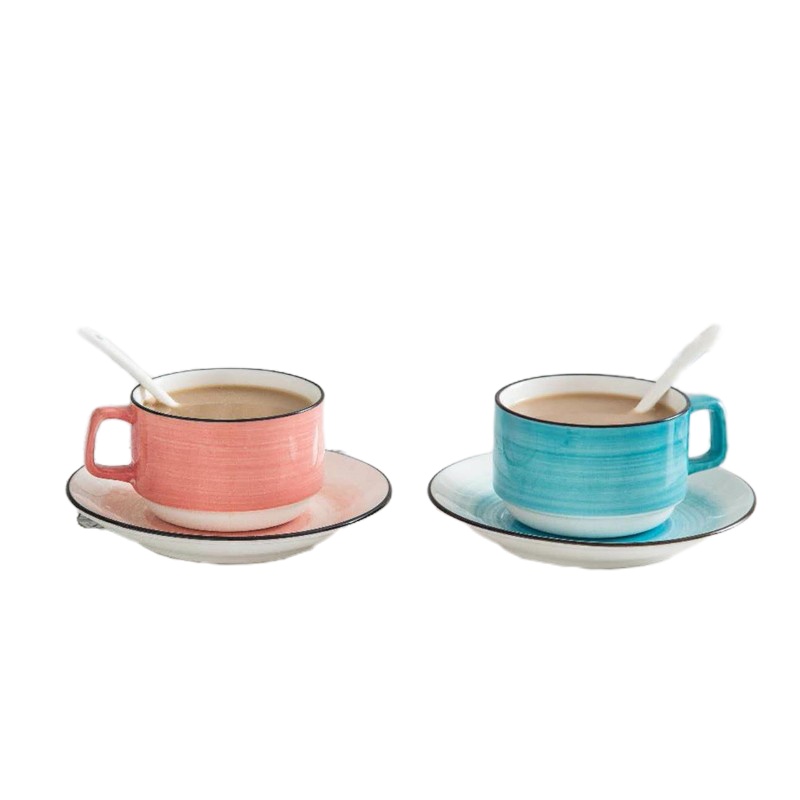 CODA D1915手绘咖啡杯碟套装