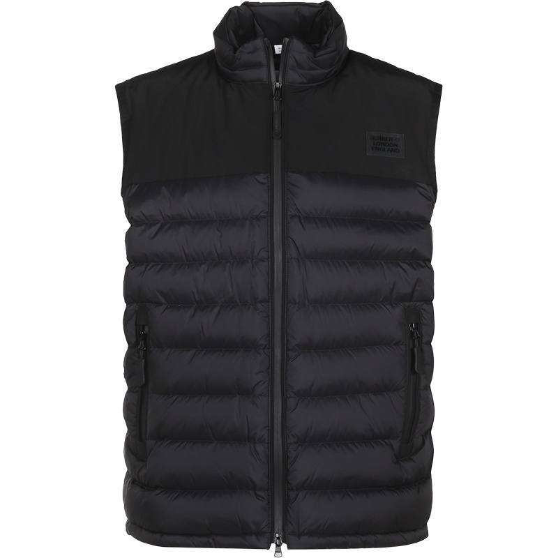 博柏利 BURBERRY 男款锦纶/聚酯纤维鹅绒羽绒马甲80343171