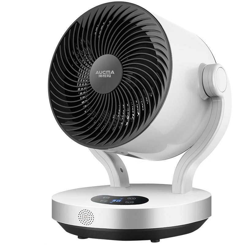 澳柯玛(AUCMA)循环暖风机遥控取暖器智能语音控制摇头电暖气家用迷你小型台式速热NF20R197(Y)