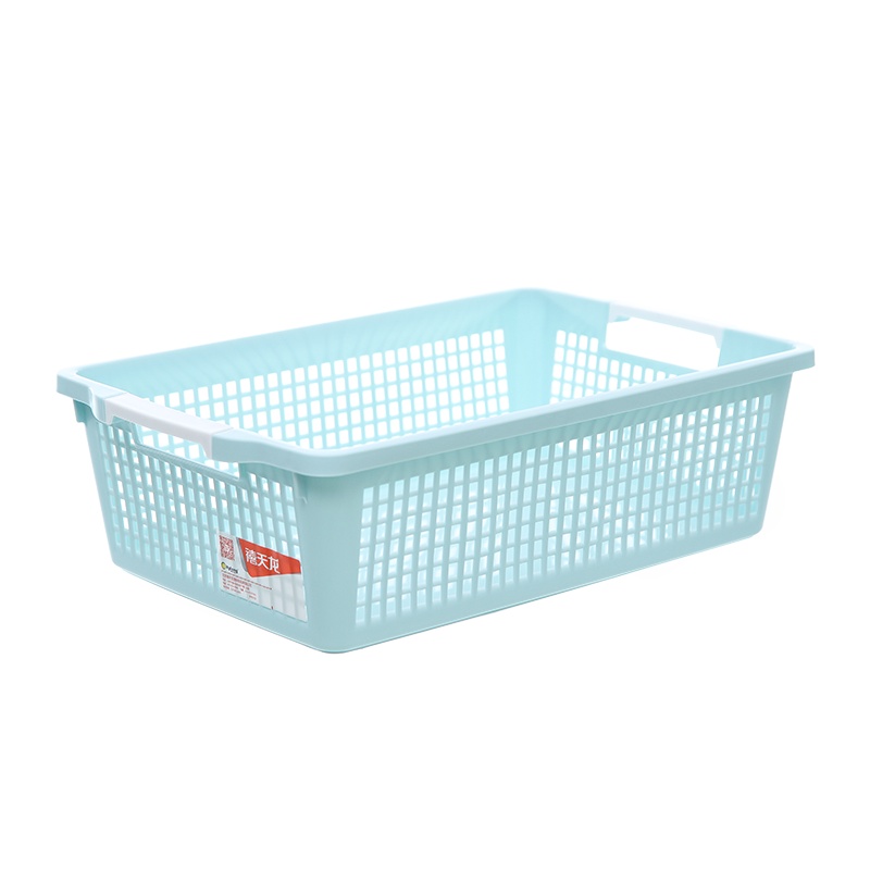 禧天龙citylong桌面收纳筐零食塑料镂空篮子长方形小框框面膜收纳盒收纳篮