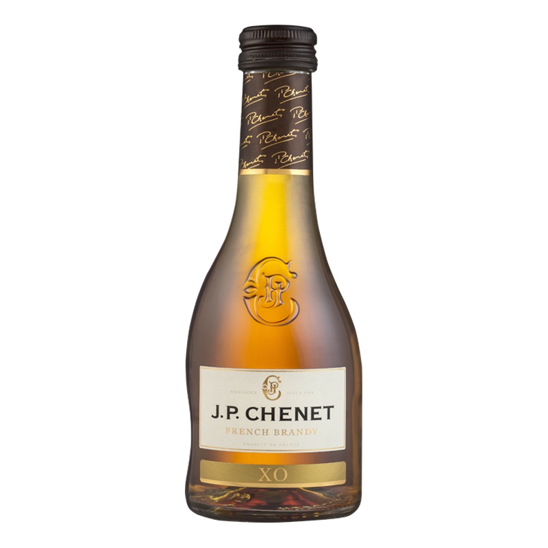 法国原瓶进口 香奈(J.P.CHENET) 烈酒系列洋酒40度XO白兰地200ML单支