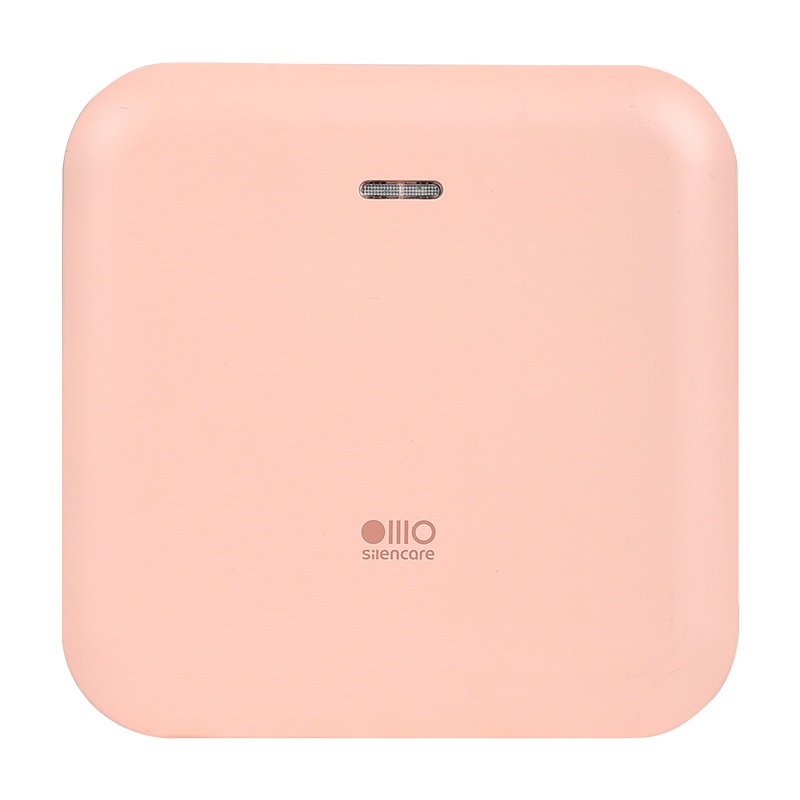 无言(silencare) 家用专业牛排机煎烤机 双面加热不粘涂层 SC-K301 粉色