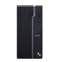 宏碁(acer)商祺SQN4270 高性能娱乐家用商务学习办公台式小型机箱分体式电脑主机 (英特尔G6400 8G 256GSSD Wifi Win10 )