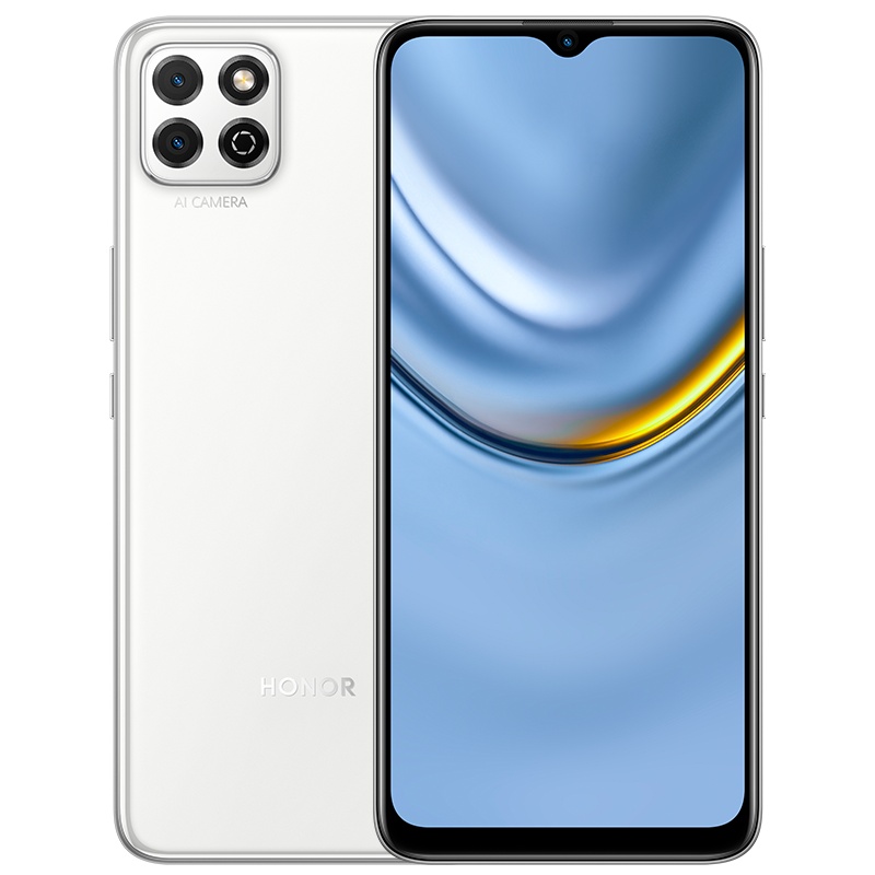 荣耀(honor) 畅玩20 全网通版 4GB+128GB 冰岛白 6.5英寸大屏 莱茵护眼 5000mAh超大电池续航 移动联通电信4G双卡双待全网通手机
