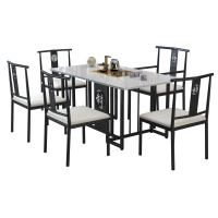 爱家生活岩板功夫茶桌椅组合现代简约茶台全自动茶台套装一体茶几