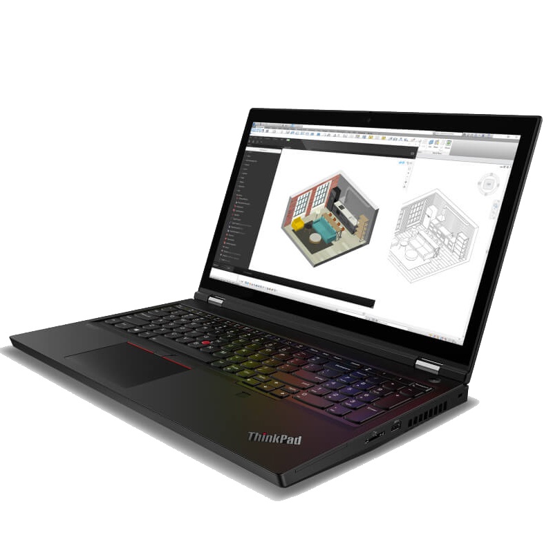 联想 ThinkPad P15 15.6英寸移动工作站 i7-10750H 16GB 512GB固态 T2000 定制