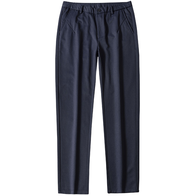 雅鹿男装裤子男宽松修身男裤商务时尚男士休闲裤零A19101927