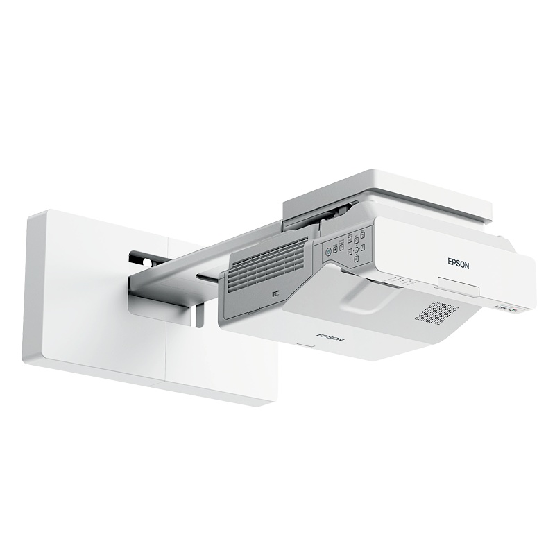 爱普生(EPSON)CB-725W 商用家用投影仪 高亮激光超短焦投影机 投墙商务教学办公用会议培训易用投影