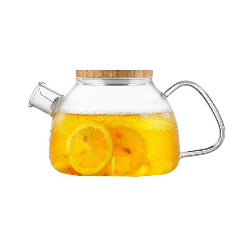 尚明玻璃茶壶耐高温水壶泡茶壶煮茶过滤茶具套装花茶壶家用玻璃壶