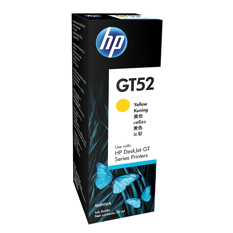 惠普墨水(M0H56AA)GT52黄色(单位:支)