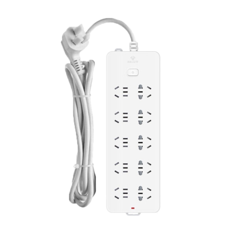 公牛 长线插座 10插位5米 总控开关GN-218