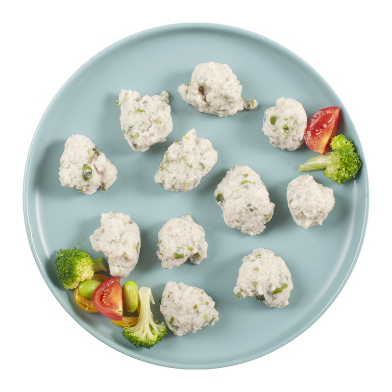 禧美海产 冷冻鲜鱼滑鲅鱼馅鱼丸150g