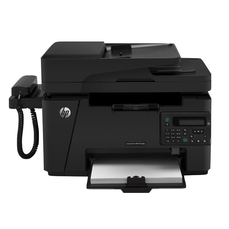 惠普(HP)LaserJet Pro MFP M128fp黑白A4激光一体机(打印 复印 扫描 传真)(尊享)