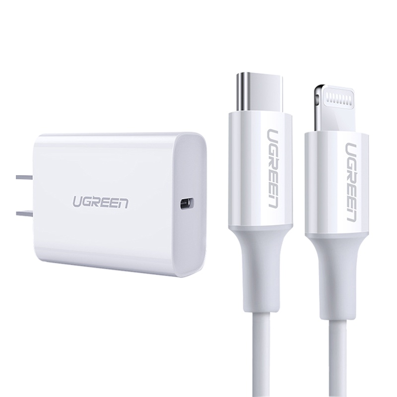 绿联 60131 USB2.0转Type-C铝壳数据线 银白色 1米