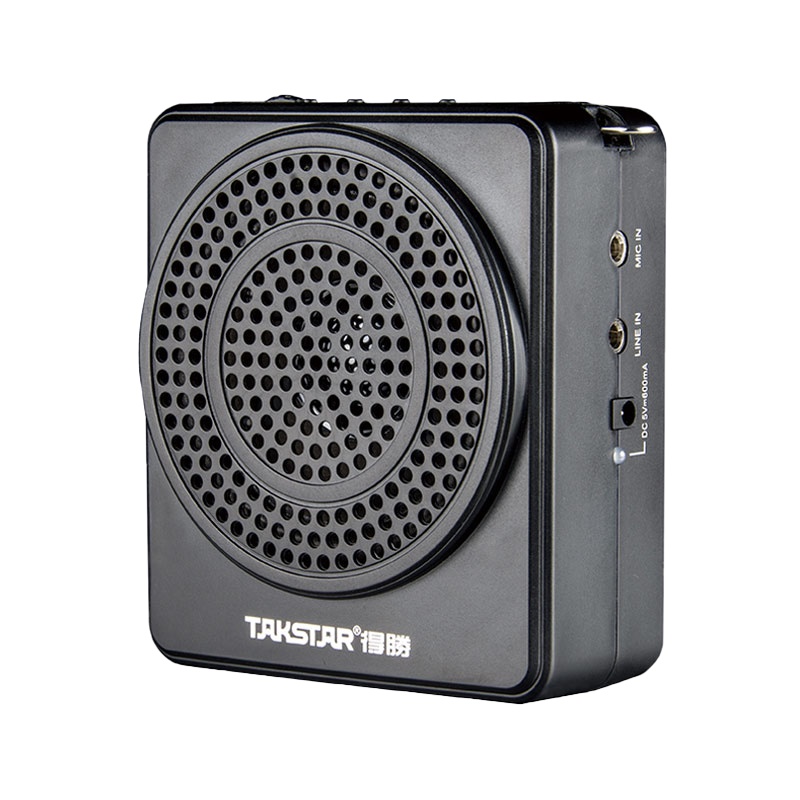 得胜E180M 大功率小蜜蜂扩音播放器 黑色 支持U盘TF卡播放手机电脑输入 教学导游摆摊叫卖 便携式扩音机