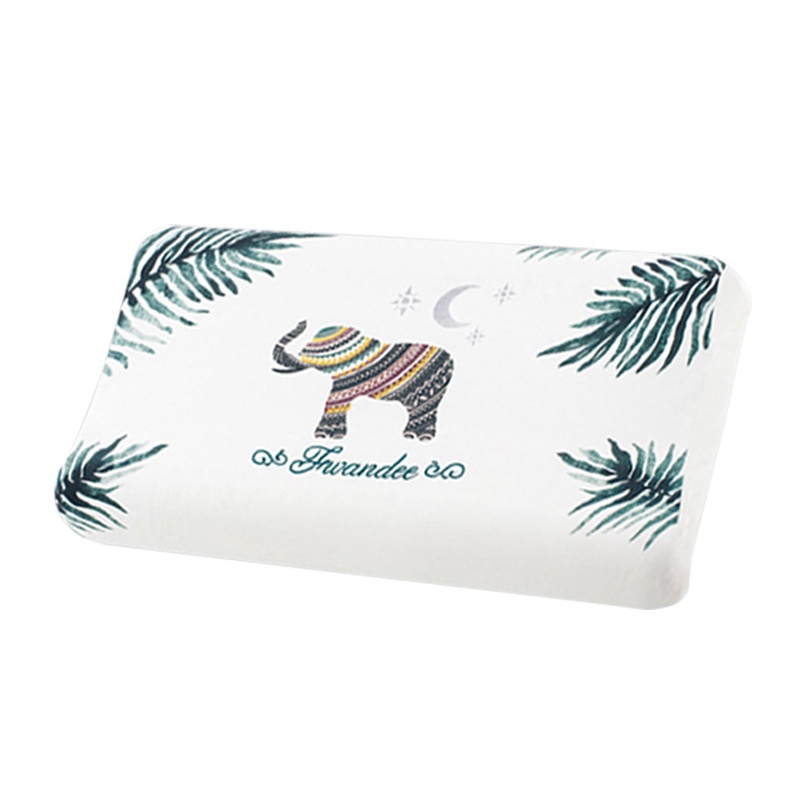 梵蒂Fwandee泰国原装进口天然乳胶枕头5~12岁青少年枕 枕芯配内外乳胶专用纯棉枕头套 护颈椎防螨抗菌透气排汗多功能