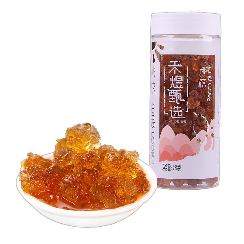 禾煜 甄选桃胶 238g ( 可搭配雪燕皂角米 南北干货 大粒免挑选 甜羹原料)
