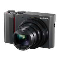 松下(Panasonic)ZS220 1英寸大底数码相机/卡片机 徕卡镜头 4K 触摸屏 15倍光学变焦 银