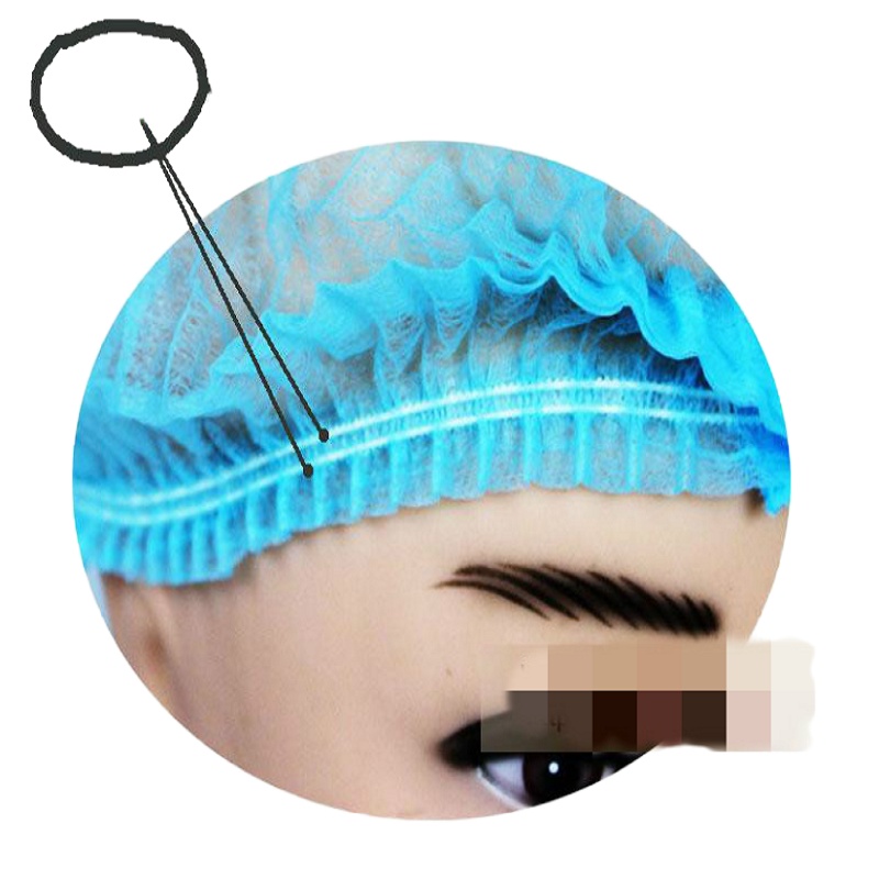 卓亚医疗(ZY) 无纺布条形帽子 10只/袋 2000只/箱 (一箱起批)