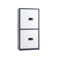 榭邦 xb1033办公家具 灰色双节保密柜