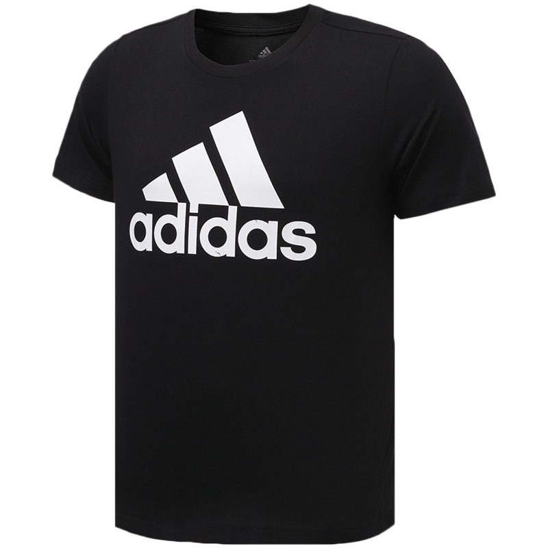 【自营】阿迪达斯男服短袖T恤圆领透气短袖休闲运动服GK9121