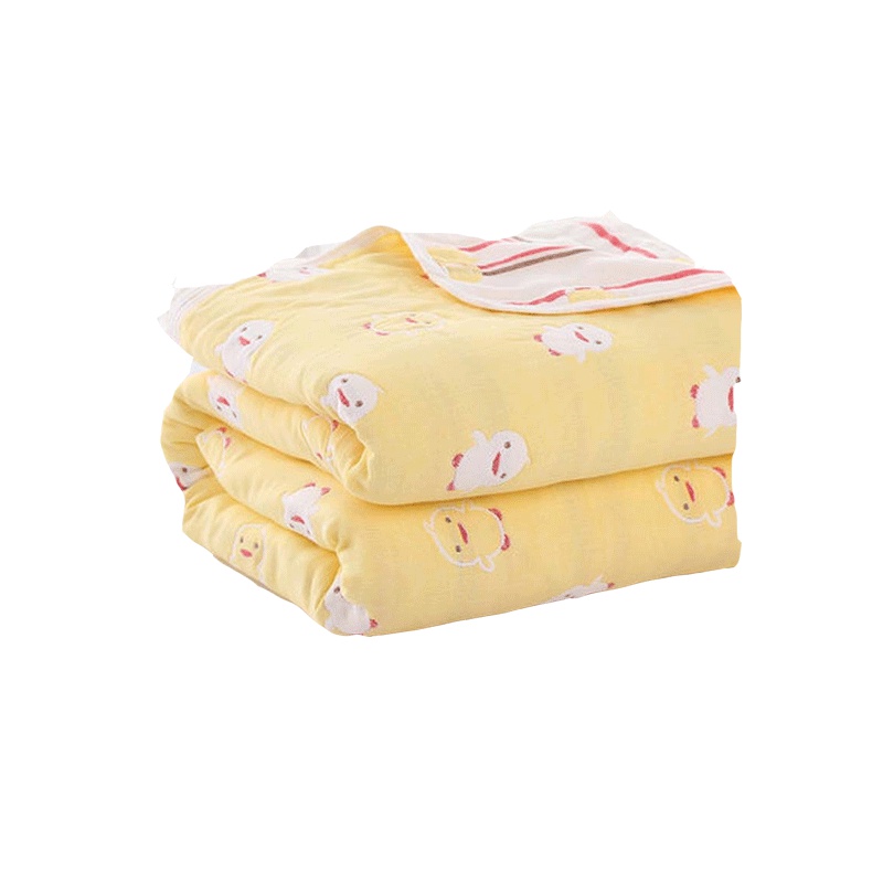 婴儿浴巾春秋款初生厚洗澡新生婴幼儿童纱布宝宝卡通毛巾简约清新孕婴童洗澡巾