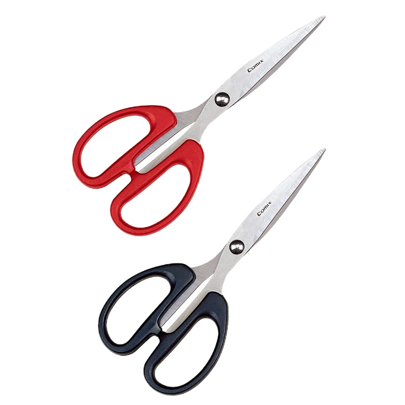 齐心(Comix) 大号剪刀(210mm) 黑 B2717