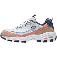 Skechers斯凯奇女鞋熊猫鞋低帮撞色拼接休闲运动鞋13146