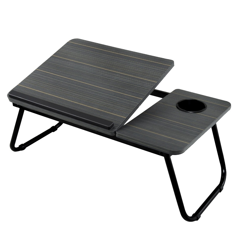 鑫金虎 床上折叠笔记本电脑桌子懒人家用卧室坐地小课桌可调节学生看书架宿舍放床上的写字书桌