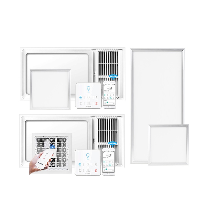 奥普浴霸A6一厨两卫套餐：智能风暖浴霸A6*2+凉霸1DGY+长灯5020AK+方灯5010*2