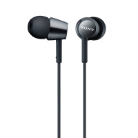 索尼(SONY)入耳式立体声通话耳机MDR-EX155AP 黑色