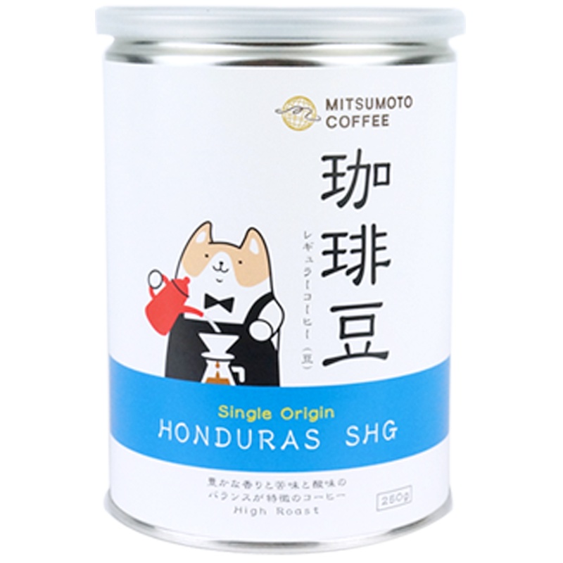 MMC 洪都拉斯SHG 中度烘焙咖啡豆 日本原装进口咖啡豆 250g/罐