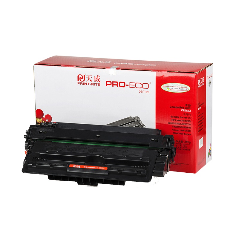 天威 3015硒鼓 适用于HP 惠普 3015(CE255A) 带芯片-新版 专业装 黑 6000页