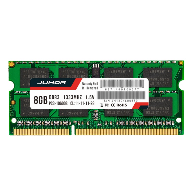 JUHOR玖合 DDR3 1333 8G 笔记本内存条 三星芯片