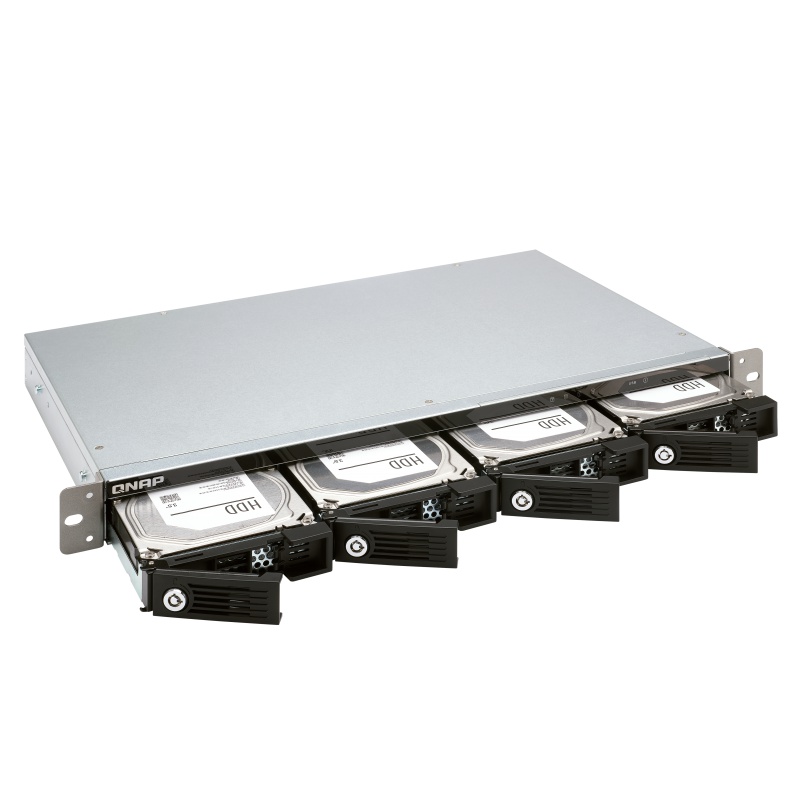 威联通(QNAP)TR-004U机架式 NAS 磁盘阵列外接盒USB 3.0 Type-C 传输接口扩充存储可组RAID