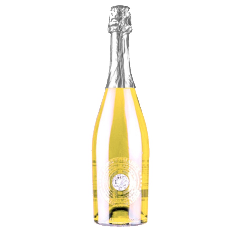 起泡酒女士甜型红酒路易罗曼蒂克薇娅无醇香槟起泡酒0.5%度甜型750ml无醇红起泡酒香槟[都有货请联系客服]