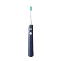 飞利浦(PHILIPS) 电动牙刷 成人声波震动牙刷 净力刷 2种模式 温和清洁 深蓝色 HX2431/06
