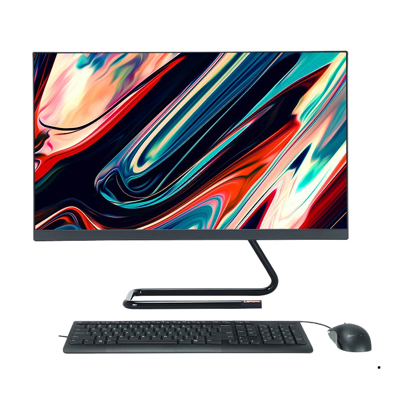 联想(Lenovo)AIO 520C-22 21.5英寸致美一体机电脑(G4900 4G 256G 集显 黑色)