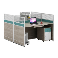 格具(GEJU）屏风办公桌职员位员工桌组合办公电脑桌工作位卡座