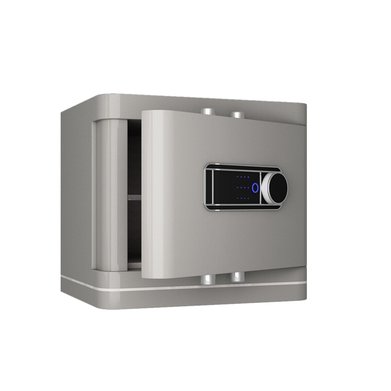 欧宝美保险柜办公密码半导体指纹保险箱全钢家用入墙入柜式保管箱