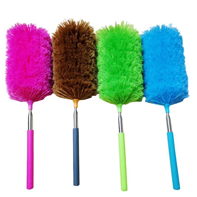 (单个装)迷你鸡毛掸子家用可伸缩扫灰尘掸子除尘小毛掸子汽车掸子