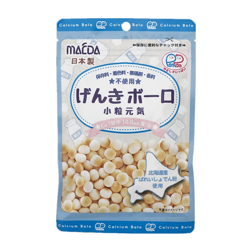 前田乔卡原味小馒头45g 日本小馒头 宝宝 婴儿辅食 小馒头系列零食