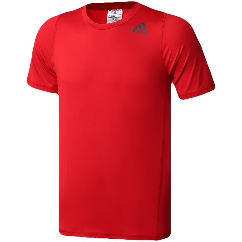 阿迪达斯男服短袖T恤跑步训练健身休闲运动服CW1955