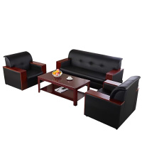 暖图家具 单人位办公沙发简约会客接待商务沙发办公室家具时尚沙发NT-06SF01型