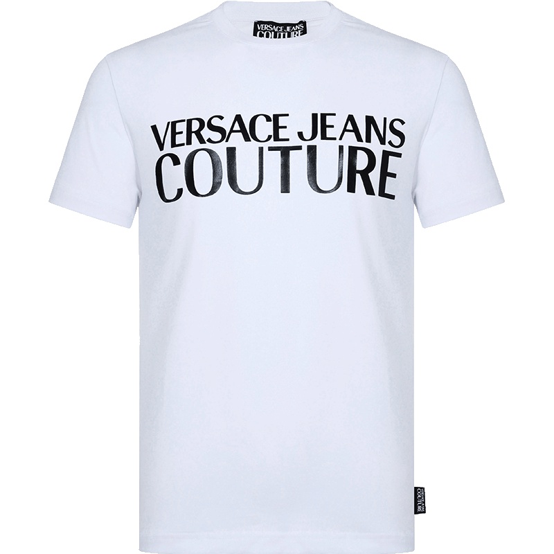 VERSACE JEANS 范思哲 男士棉质圆领短袖T恤 B3GUA7TQ 36610