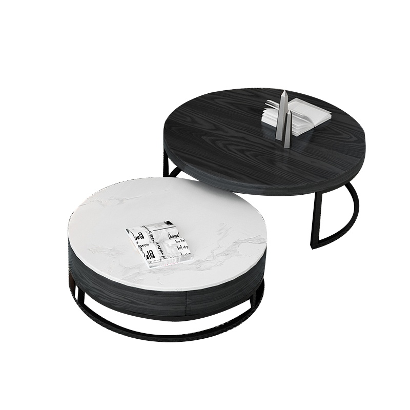 火烧石茶几功夫茶桌茶台家用多功能一体北欧移动桌阳台茶桌椅组合