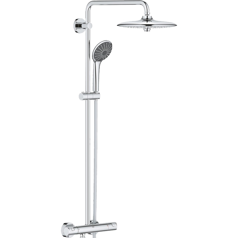 德国-高仪(GROHE)进口恒温淋浴花洒 一体式设计260MM顶喷 恒温龙头无下出水