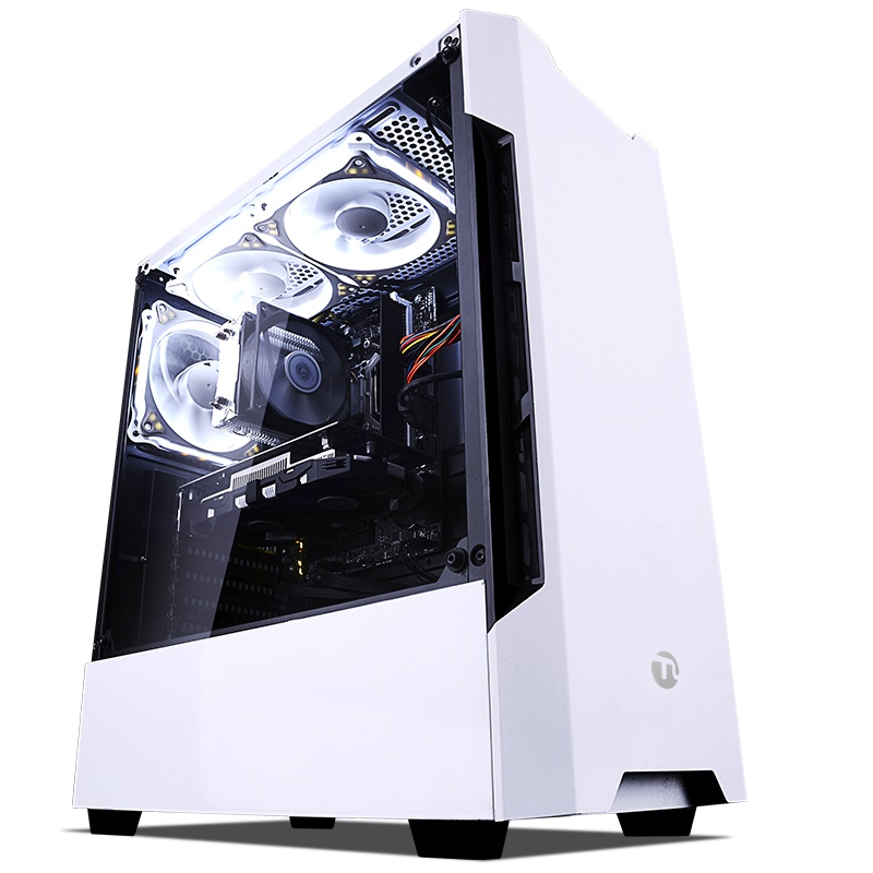 宁美国度 九代6核i5 9400F/GTX1050Ti升GTX1650 4G 酷睿 创意设计主机 台式DIY组装电脑