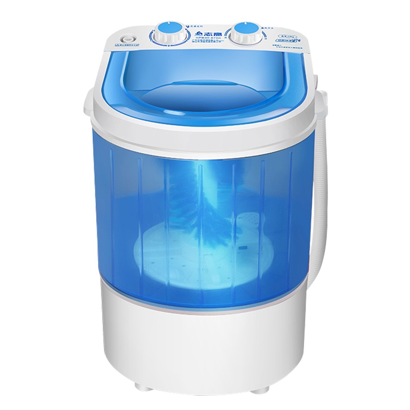 志高(CHIGO) XPB20-32 3公斤半自动洗鞋机(蓝色) 小型刷鞋神器 毛刷可拆 鞋衣两用 UV蓝光