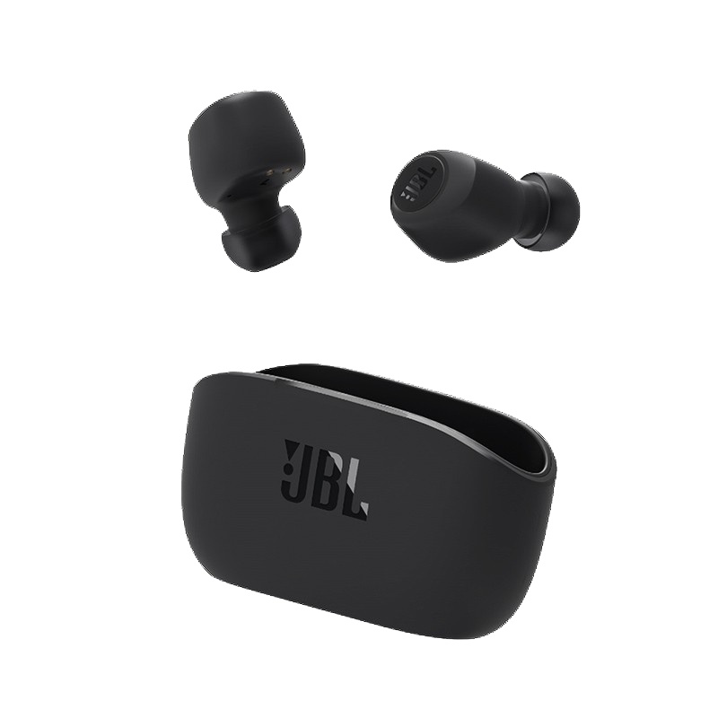 JBL W100TWS 真无线蓝牙耳机 入耳式音乐耳机 通话降噪 双耳传输 小米华为苹果手机带麦游戏耳机